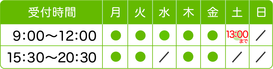 営業時間
