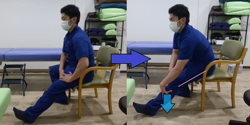 ハムストリングス(太もも裏)のストレッチ