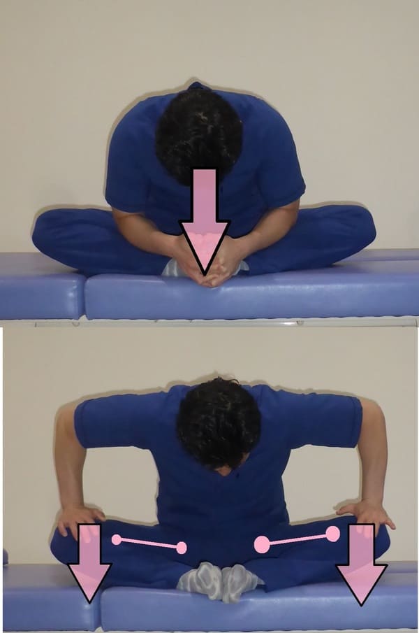 内ももストレッチ